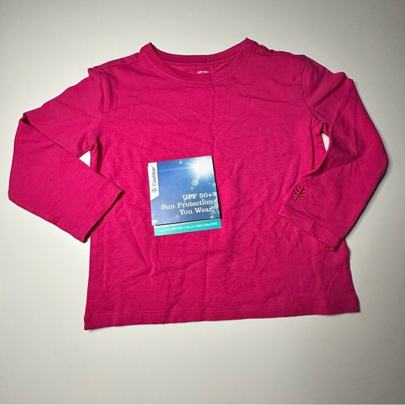 Coolibar Other - Coolibar Fuchsia Long Sleeve Kids Tee